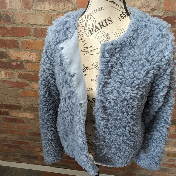 NWT Soft Blue Jacket - Picture 2 of 6